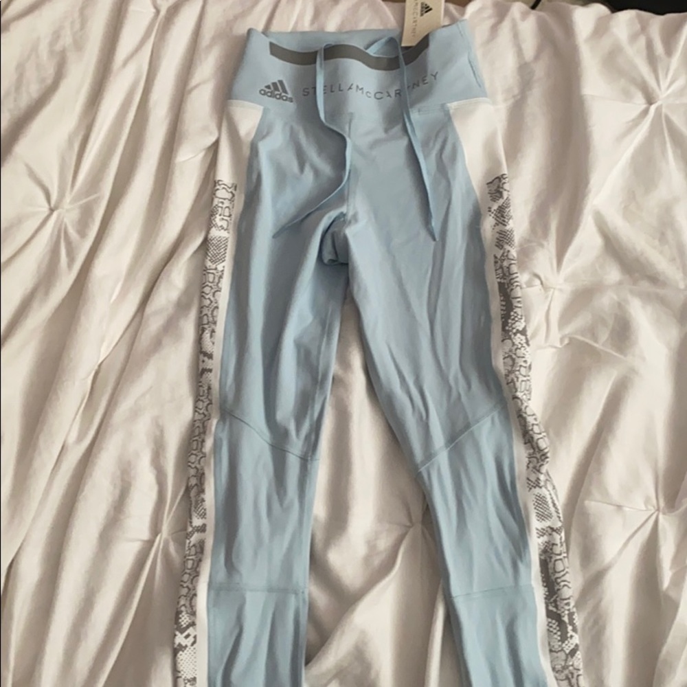 StellaMcCartney light blue leggings size2xs Adidas